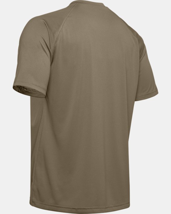เสื้อยืดแขนสั้น UA Tactical Tech™ สำหรับผู้ชาย in Brown image number 8